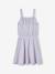 Lace Trim Strappy Dress for Girls lavender+vanilla - vertbaudet enfant 