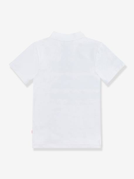 Polo LEVI'S garçon manches courtes blanc+marine - vertbaudet enfant 