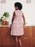 Sleeveless Shirt Dress, Maternity & Nursing navy blue+rose - vertbaudet enfant 