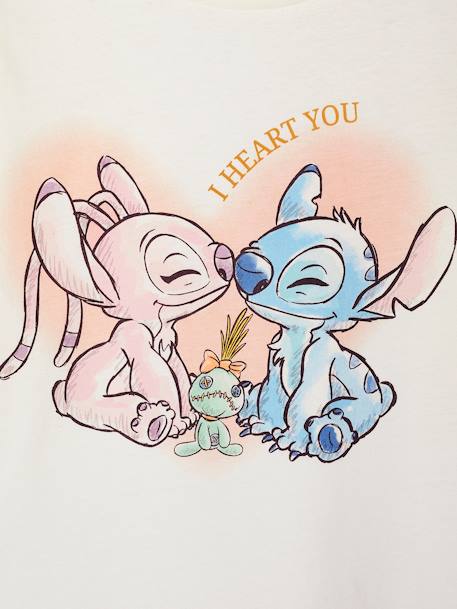Pyjama Disney Stitch & Angel rose pâle - vertbaudet enfant 