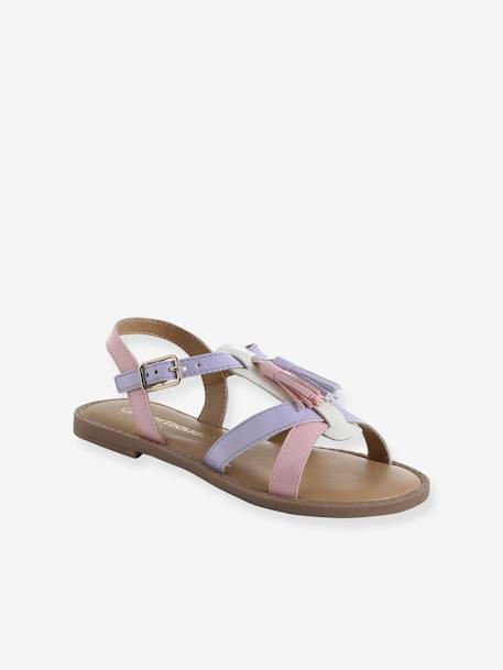 Open-Toe Sandals for Children multicoloured - vertbaudet enfant 