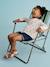 Chemise file gaze de coton imprimée personnalisable blanc imprimé+écru+rose pâle - vertbaudet enfant 