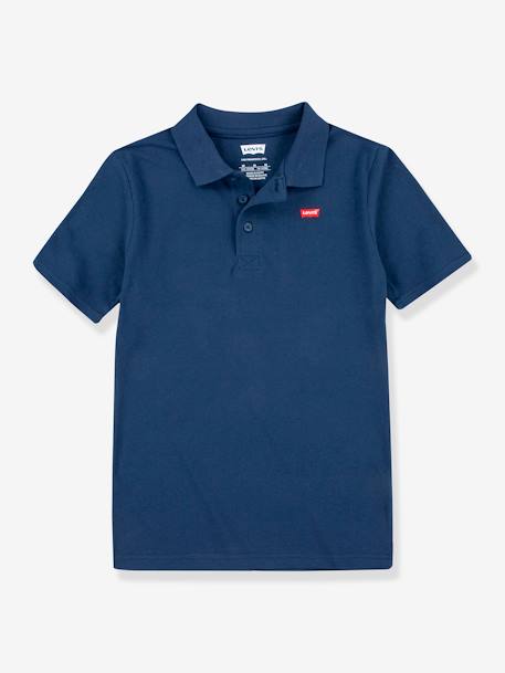 Polo shirt LEVI'S boy's short sleeves navy blue+white - vertbaudet enfant 