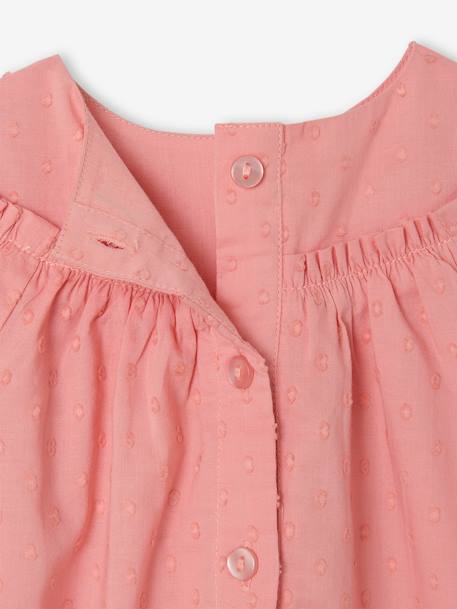 Plumetis birth dress rose - vertbaudet enfant 