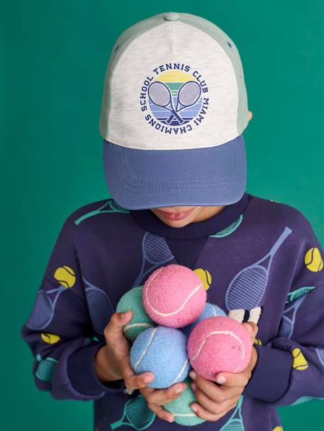 Casquette « Miami tennis club » garçon bleu - vertbaudet enfant 