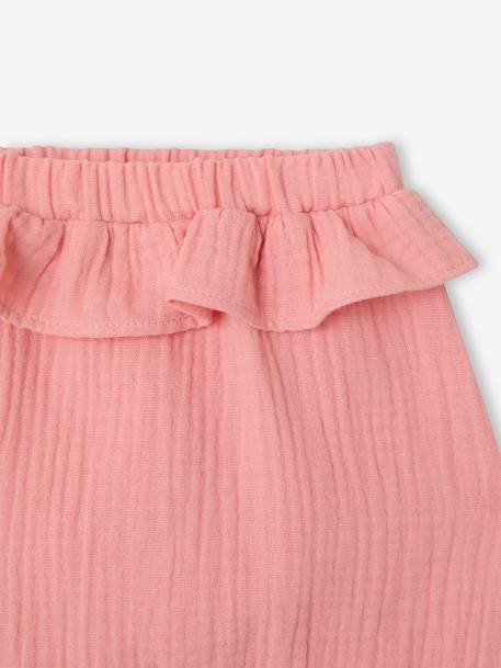 Newborn sleepsuit and trousers set rose - vertbaudet enfant 