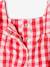 Sleeveless gingham sleepsuit raspberry pink - vertbaudet enfant 