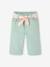 Wide Leg Trousers with Tie Belt for Babies grey blue - vertbaudet enfant 