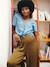 Press-Stud Blouse in Lyocell for Maternity & Nursing stone - vertbaudet enfant 