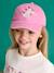 Casquette brodée « Licorne » fille rose pâle - vertbaudet enfant 