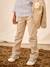 Pantalon garçon cérémonie chino en coton/lin beige+beige clair+bleu+marine foncé+vert sauge - vertbaudet enfant 