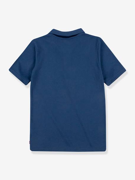 Polo shirt LEVI'S boy's short sleeves navy blue+white - vertbaudet enfant 