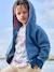 Zipped Jacket with Denim-Coloured Pockets stone - vertbaudet enfant 