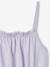 Lace Trim Strappy Dress for Girls lavender+vanilla - vertbaudet enfant 