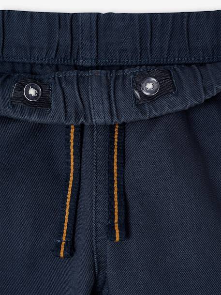 Pantalon garçon  fluide facile à enfiler garçon beige+bleu moyen+bleu nuit+terracotta - vertbaudet enfant 