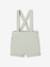 Occasion Wear Outfit: Shirt & Shorts for Babies beige+sage green - vertbaudet enfant 