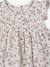 Ceremony dress with integrated bloomers ecru - vertbaudet enfant 