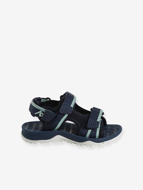 Hook-&-Loop Sandals, Designed for Autonomy navy blue - vertbaudet enfant 