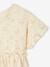 Printed cotton gauze blouse for girls beige+grey blue+vanilla - vertbaudet enfant 