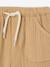 Cotton Gauze Trousers for Babies cappuccino+fir green - vertbaudet enfant 
