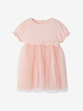 -Robe cérémonie bébé tulle glitter 