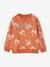 Boys' printed sweatshirt tomato red - vertbaudet enfant 