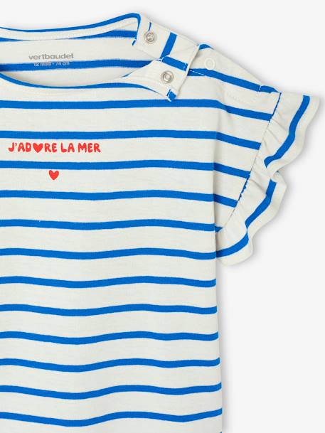 T-Shirt & Dungaree-Skirt Set for Babies double stone - vertbaudet enfant 