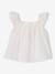 Cotton Voile Blouse for Babies vanilla - vertbaudet enfant 