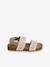 Sandals with Crochet-Effect Straps, Designed for Autonomy beige - vertbaudet enfant 