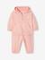 Sports Combo: Zipped Hoodie & Bottoms, for Babies pale pink - vertbaudet enfant 