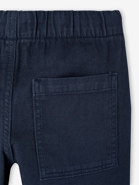Pantalon garçon  fluide facile à enfiler garçon beige+bleu moyen+bleu nuit+terracotta - vertbaudet enfant 