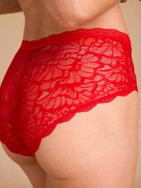 Lace Briefs by ENVIE DE FRAISE red - vertbaudet enfant 