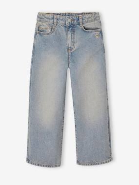Fille-Jean fille large 