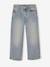 Jean fille large bleu moyen+denim black+denim bleached+denim brut+denim gris+stone - vertbaudet enfant 