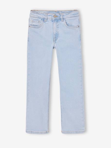 Jean fille évasé bleu clair+bleu moyen - vertbaudet enfant 
