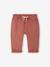 Trousers with Elasticated Waistband for Babies clay beige - vertbaudet enfant 