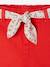 Wide Leg Trousers with Tie Belt for Babies red - vertbaudet enfant 