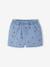 Denim Shorts with Embroidered Daisies, for Babies double stone+stone - vertbaudet enfant 