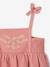 Playsuit with Smocked Bloomers for Babies rose - vertbaudet enfant 