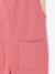 T-shirt and dungaree set for girls rose+sage green - vertbaudet enfant 