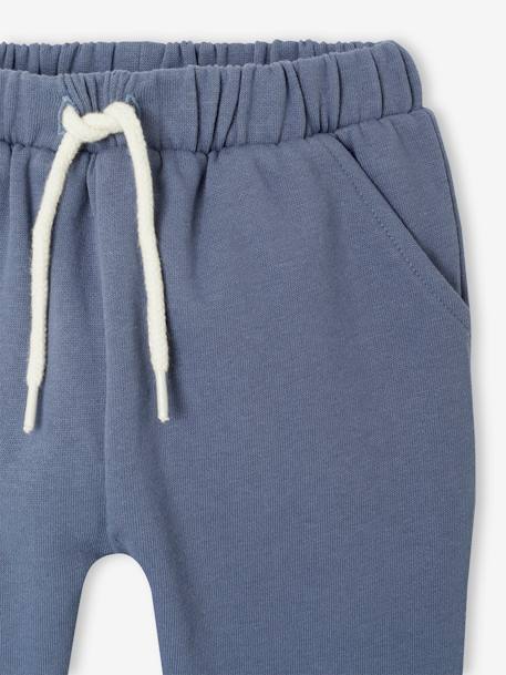 Sports Combo: Zipped Hoodie & Bottoms, for Babies indigo - vertbaudet enfant 