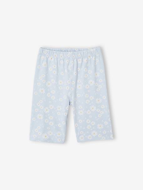 Ensemble tee-shirt + cycliste Disney Stitch jaune pastel - vertbaudet enfant 
