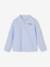 Chemise col Mao personnalisable blanc+bleu ardoise+bleu ciel+vert sauge - vertbaudet enfant 