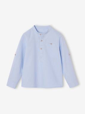 -Chemise col Mao personnalisable