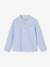 Chemise col Mao personnalisable blanc+bleu ardoise+bleu ciel+vert sauge - vertbaudet enfant 