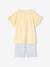 Ensemble tee-shirt + cycliste Disney Stitch jaune pastel - vertbaudet enfant 