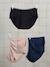 Pack of 3 Maternity Briefs in Bamboo Viscose navy blue - vertbaudet enfant 