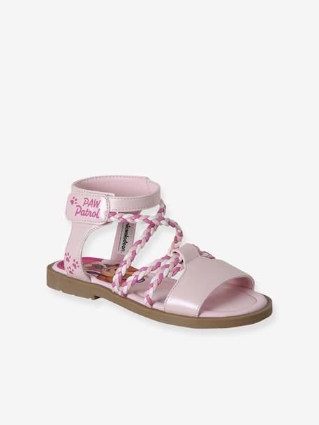 Plait Sandals for Girls, PAW PATROL® rose - vertbaudet enfant 