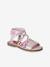Sandales Pat' Patrouille tressées fille rose - vertbaudet enfant 