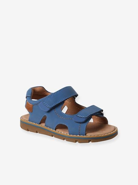Hook-&-Loop Sandals for Children, Designed for Autonomy blue - vertbaudet enfant 
